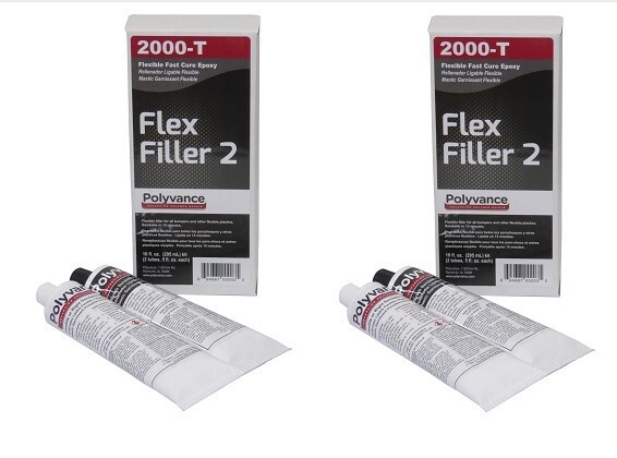 Polyvance 2000-T Flex-Filler 2 Flex Epoxy Adhesive (2 Pack)