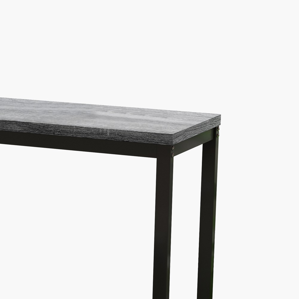 Modern Kitchen Dining Table, Pub Table Long Dining Table Set with 3 Stools