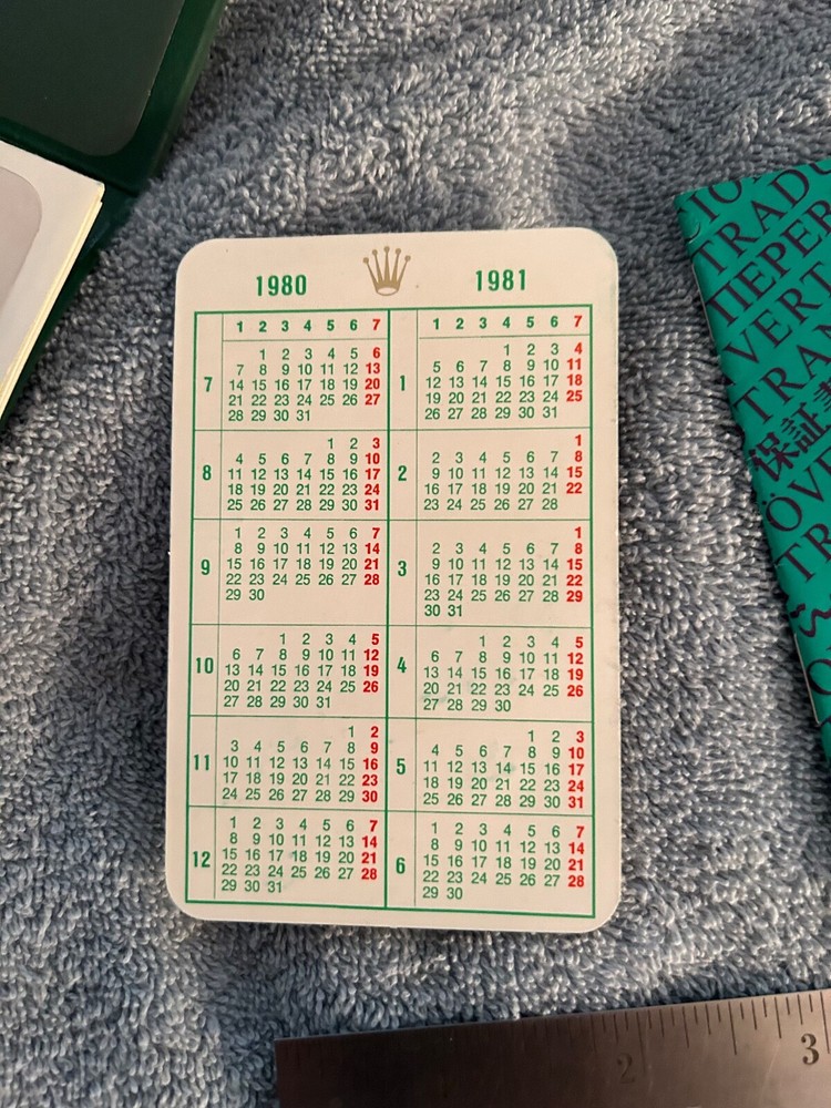 Vintage Rolex Booklet Geneve