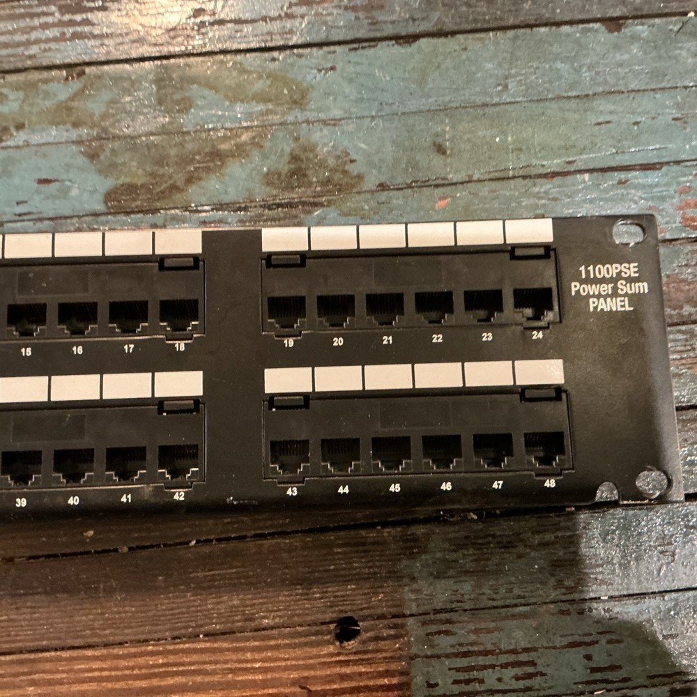 Avaya 1100PSE-48 48 Port Patch Panel USIP Free Shipping