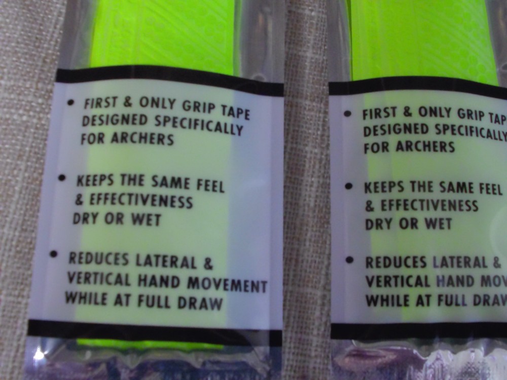 2 PACKS Bowmar Grip Tape YELLOW