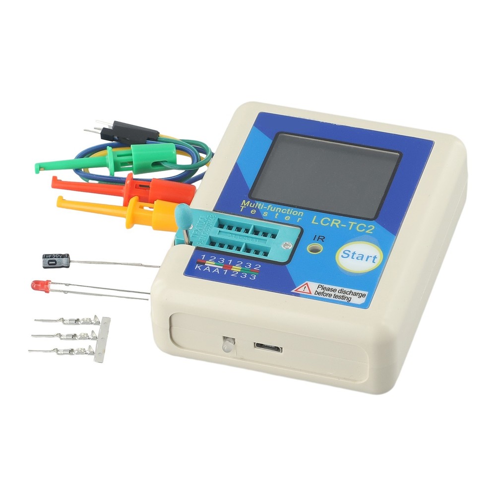 LCR-TC2 Transistor Tester Multimeter For Diode Triode MOS/PNP/NPN Transistor