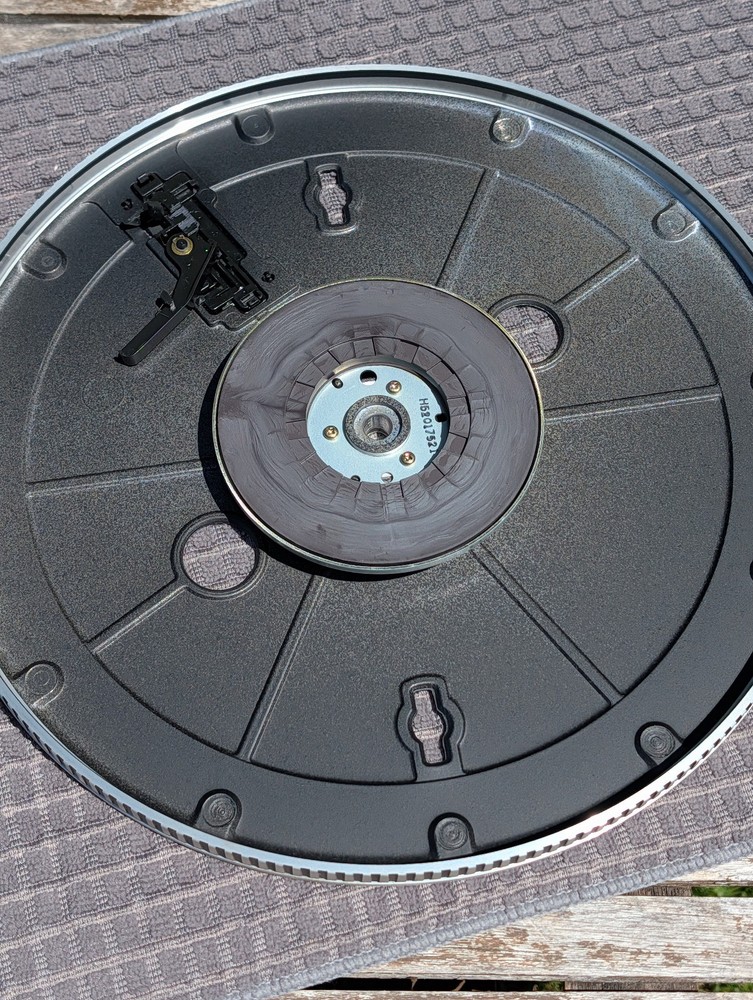Technics SL-QD3 Quartz Turntable Platter parts