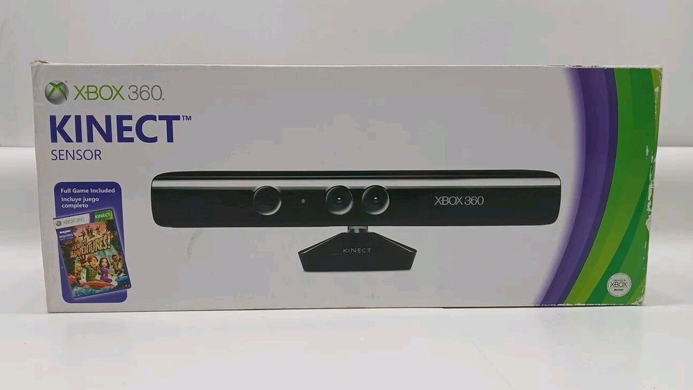 XBOX 360 Kinect Sensor ONLY With Power Cable In Original Box