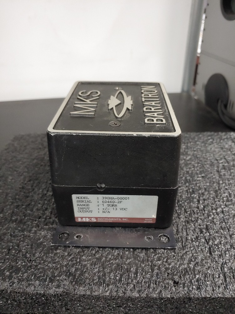MKS BARATRON 390HA-00001 1 TORR Capacitance Manometer