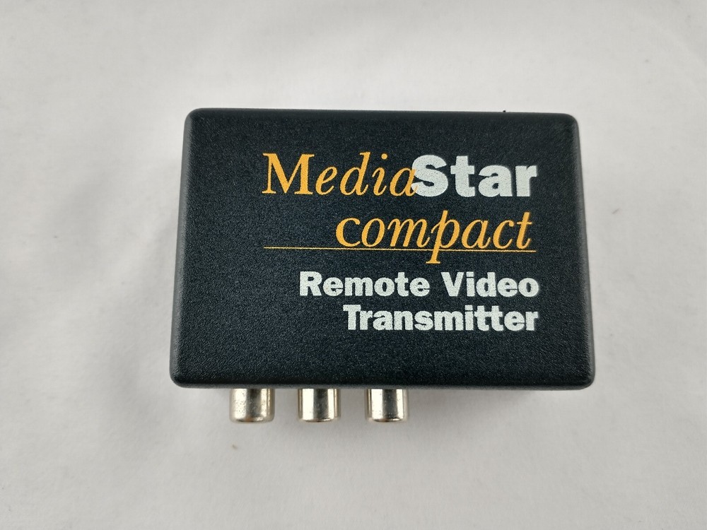 Mediastar Compact Remote Transmitter Unit 752/N IR Extender Open Box Tested 📡