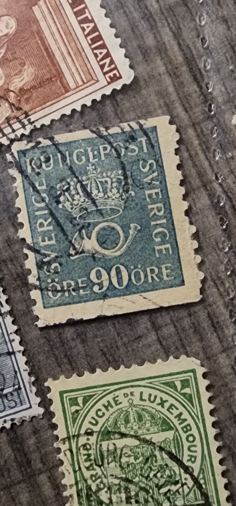 Sverige Foreign 90 Ore Stamp Used - #A908