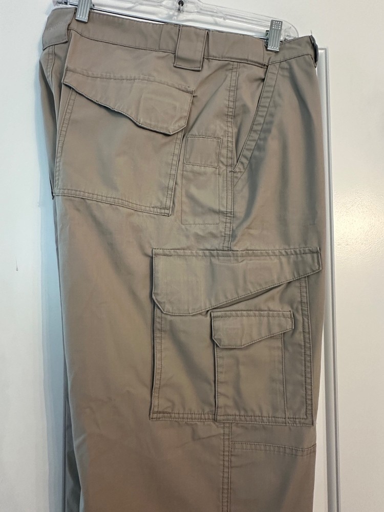 TruSpec ORIGINAL TACTICAL RIP-STOP CARGO PANTS KHAKI, Men's 38 x 32