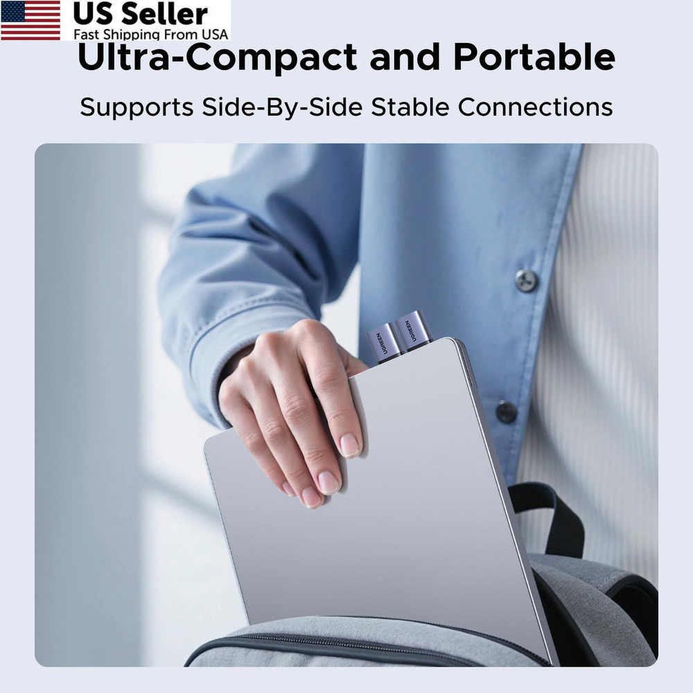 UGREEN USB to C Adapter & C Combo 4-Pack, 10Gbps Space