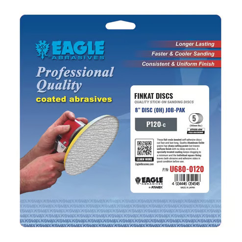 Eagle Abrasives 8” PSA Discs