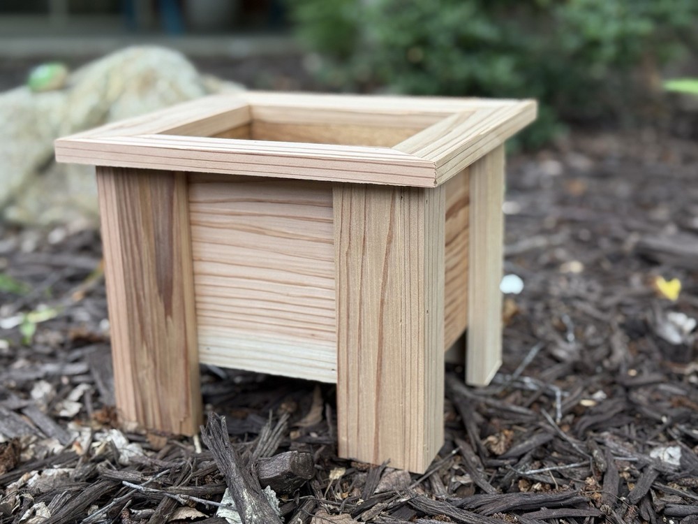 Raised Cedar Planter Box
