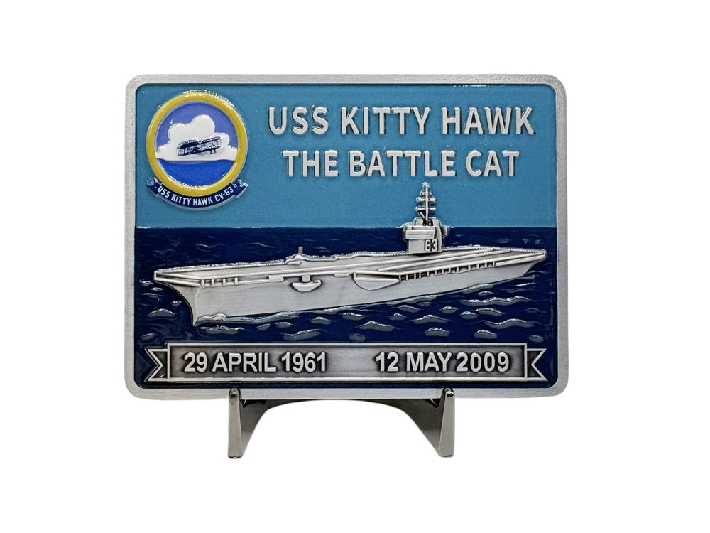USS Kitty Hawk (CV-63) Commemorative Challenge Coin