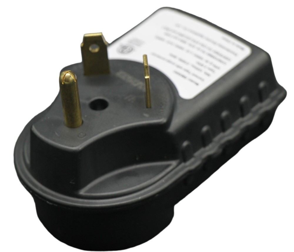 Dumble RV 30Amp Surge Protector Adapter Plug 125VAC 3750W