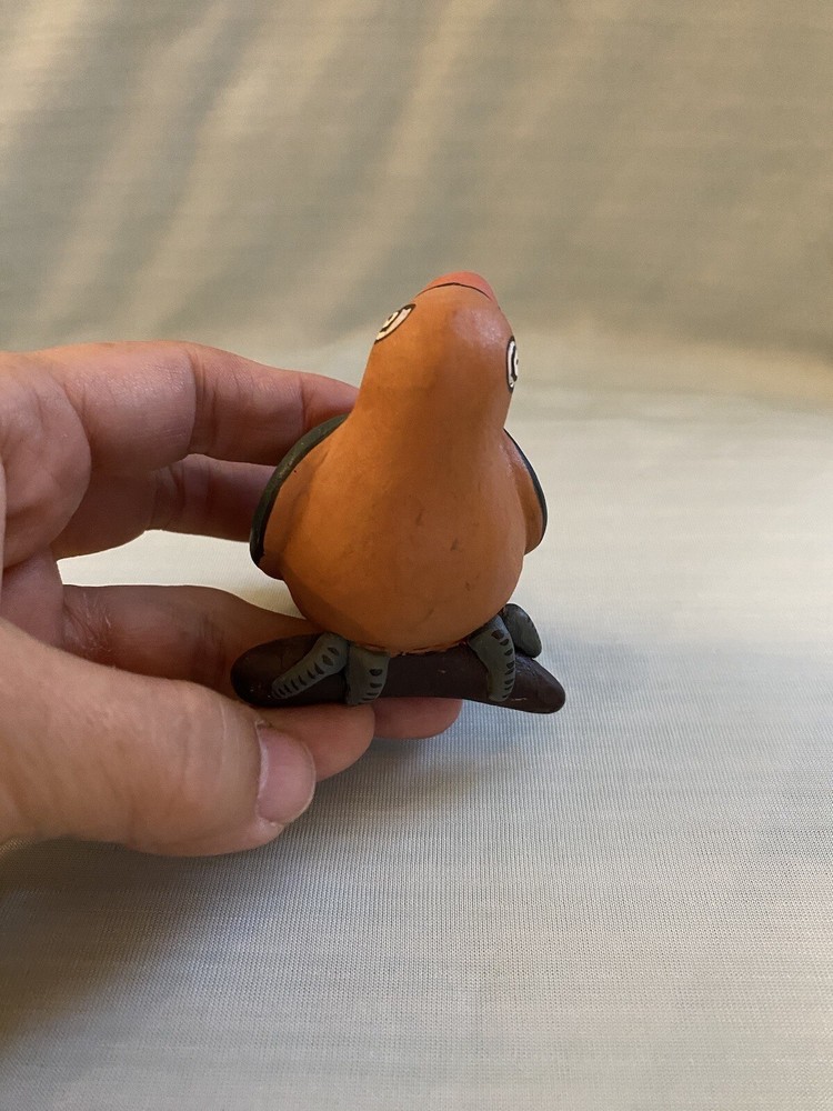 Peru Peruvian Clay Whistles Toucan Parrot