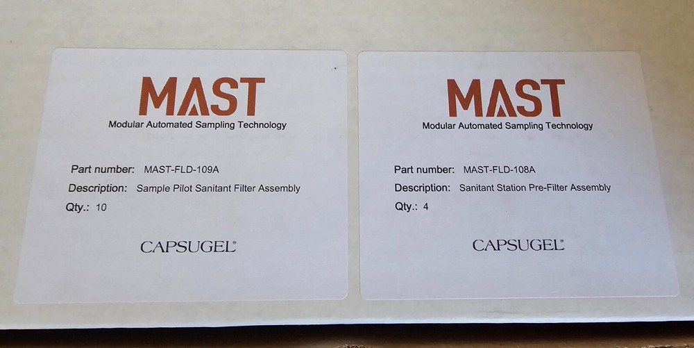 Bend Research MAST Sampler Master Controller +FilterAssys Lonza Merck Millipore