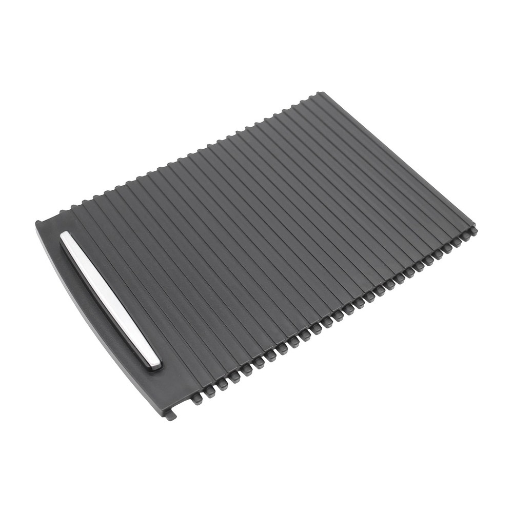 For BMW 3-Series E92 E93 Black Rear Console Storage Box Roller Tray Cover