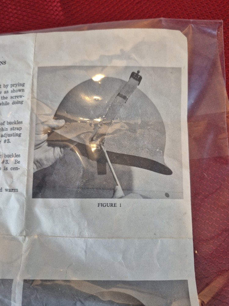 US M1 Helmet Chin Strap Instructions