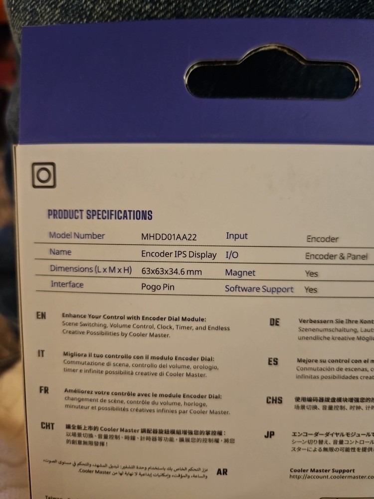 MasterHUB Encoder Dial with IPS Display: Freeform 2.0 Modular Platform - Scen...