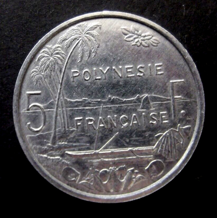 French Polynesia-1999-5F Coin-Circulated