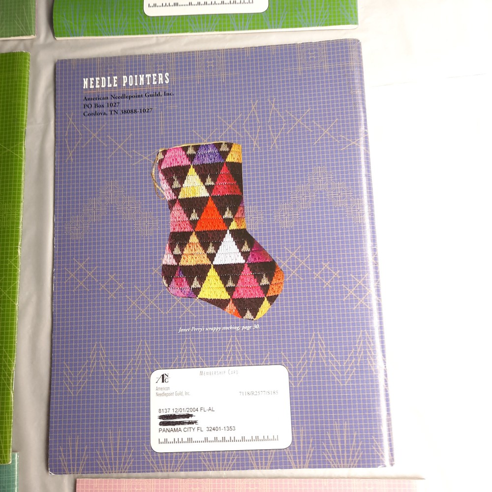 Needle Pointers Magazine Lot 2004 and 2005 6 various Issues