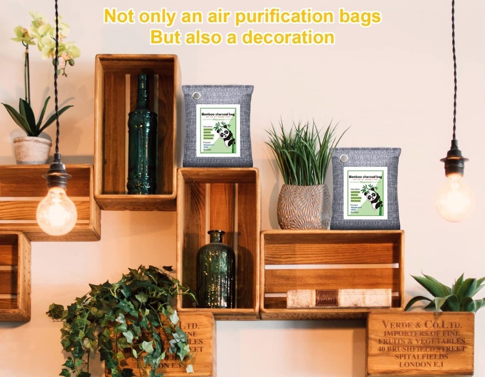 Activated Carbon Deodoriser, 16-Pack Bamboo Charcoal Air Purifier