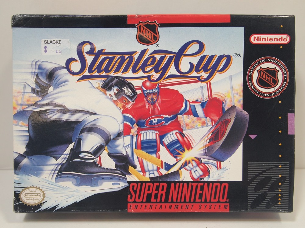 NHL Stanley Cup (Super Nintendo | SNES) Authentic BOX ONLY