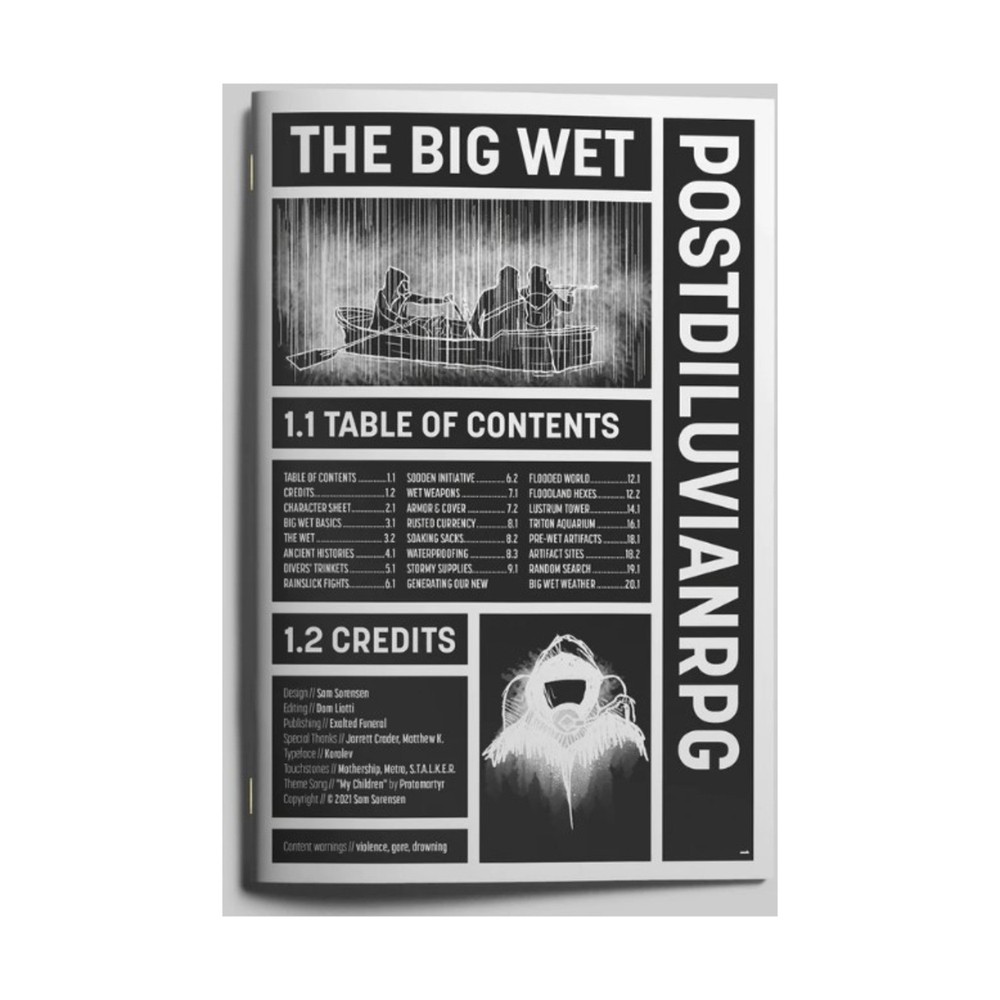 Exalted Funeral Horror RPG Big Wet New