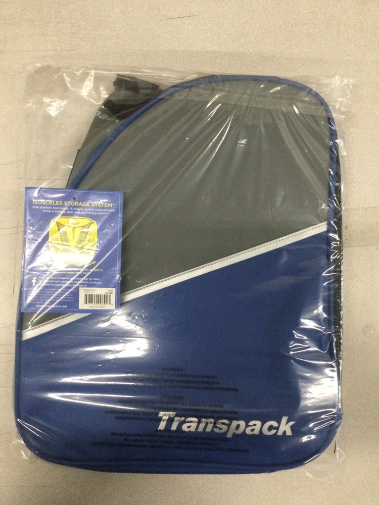 Transpack Edge Boot Bag, Gray/Navy