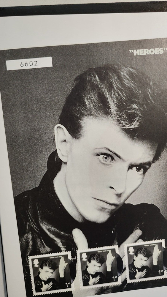 Royal Mail David Bowie Fan Sheets 2017 Heroes + BONUS