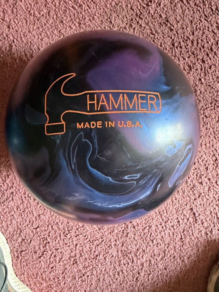 NNB Original Hammer Web Bowling Ball RARE 15 lbs Made in USA Version