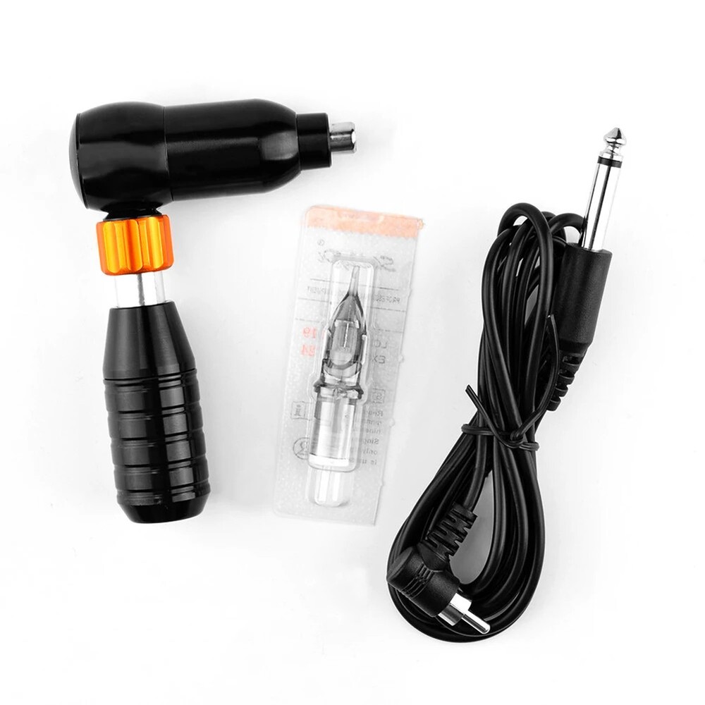 Complete Tattoo Machine Kits Exquisite Workmanship Motor Hybrid Silent L-shaped