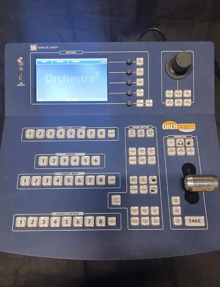 Analog Way Orchestra 2 Video Switcher