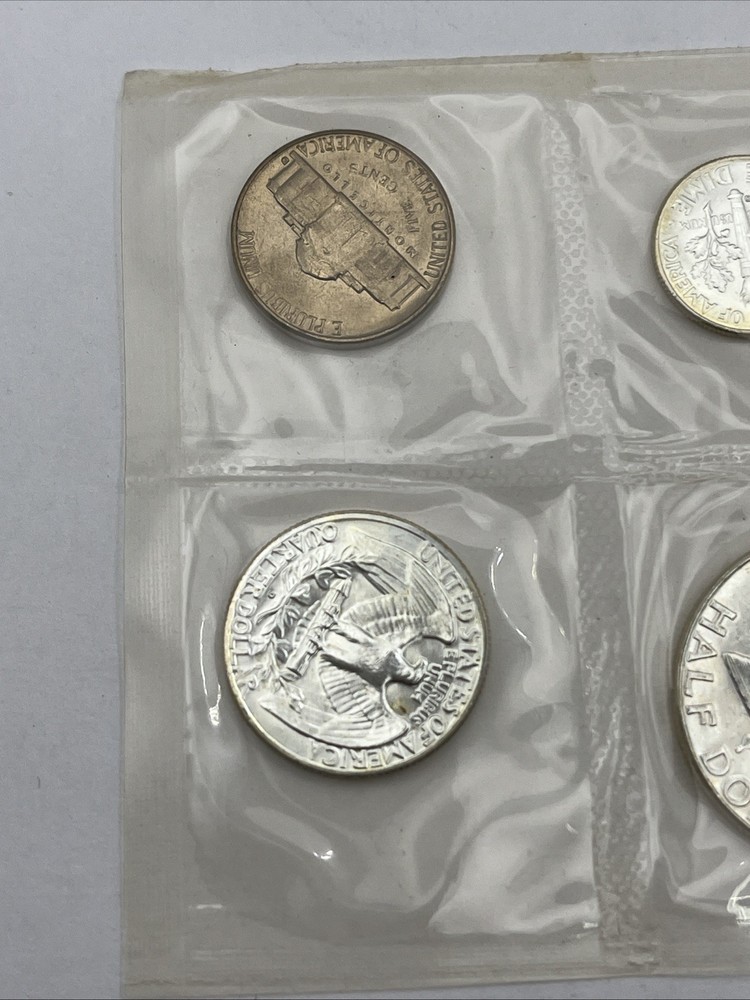 1963 US Silver Mint Sets Both P &D With Envelope