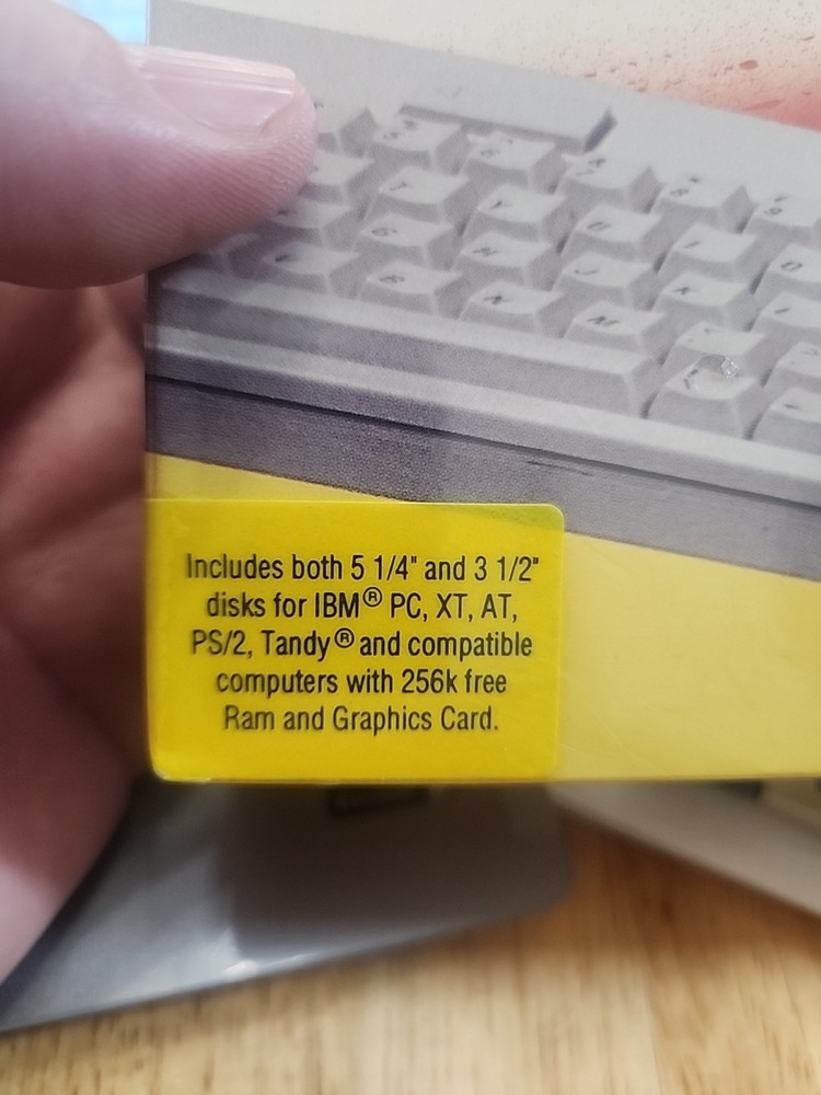Vintage Cliff Notes LSAT Prep Guide Study Ware Computer Software For IBM PC, XT