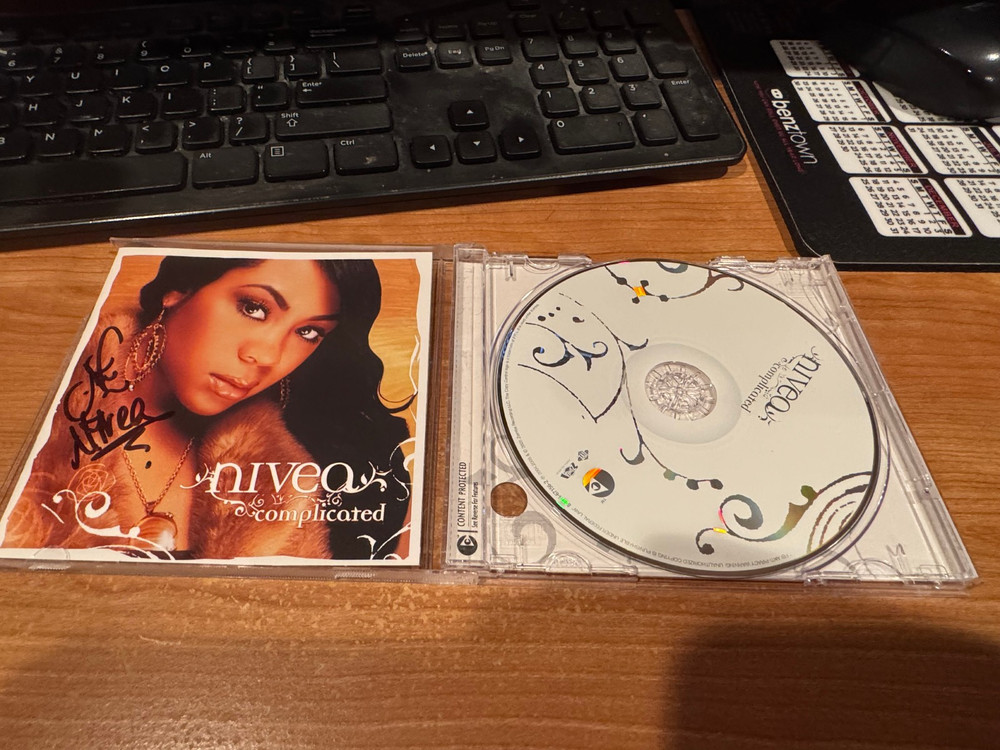 Nivea Signed Autograph CD "Complicated"