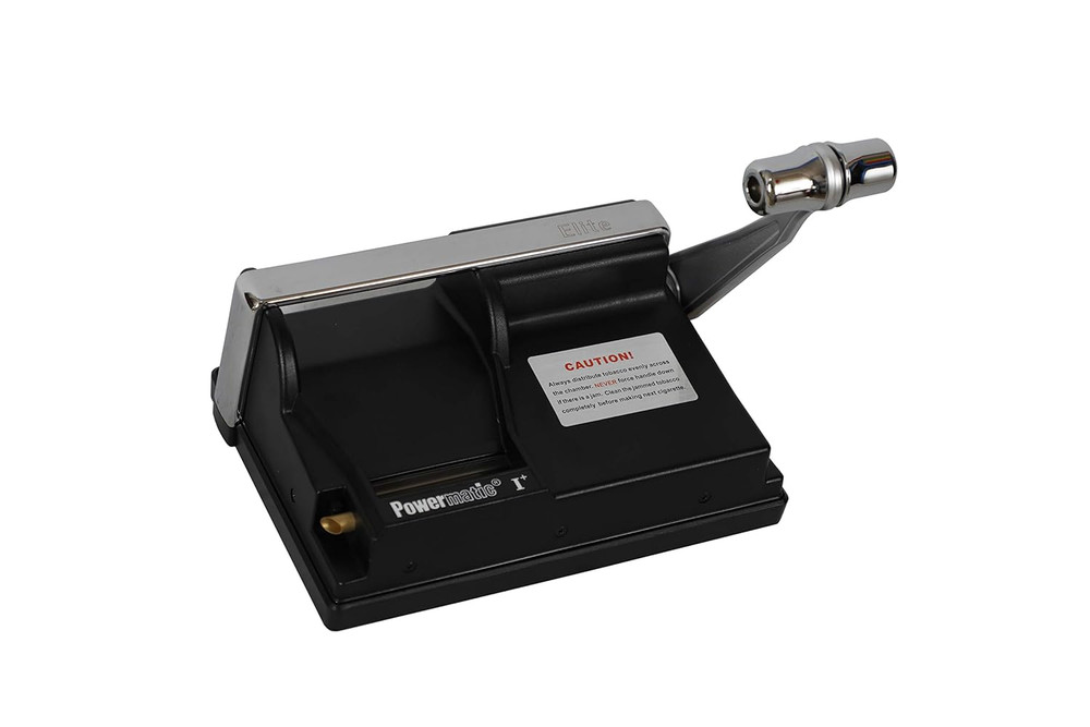 I Elite Cigarette Maker with Accessories Black Metallic