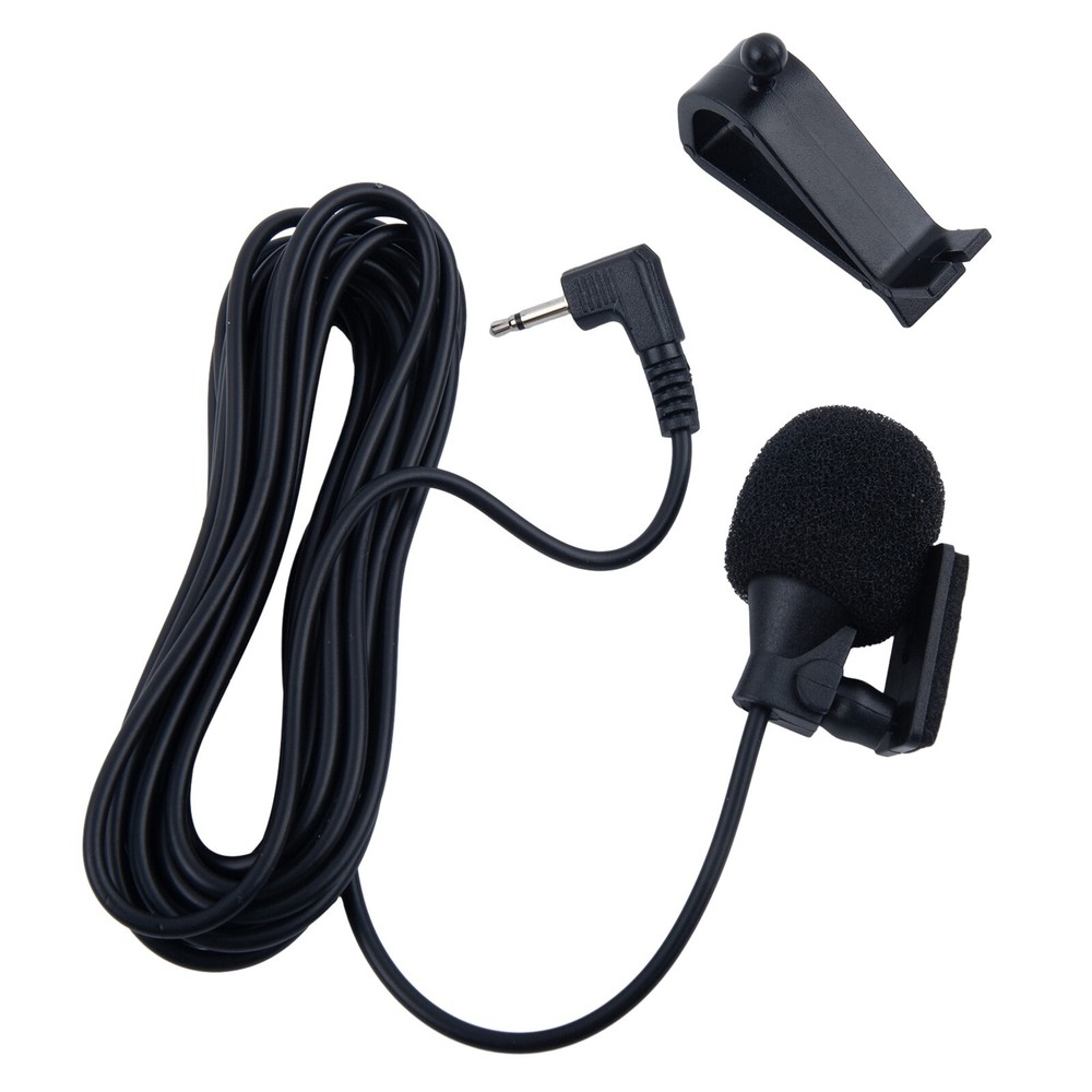 Microphone Black Replacement Vehicle Windproof Car Electronics Accessories