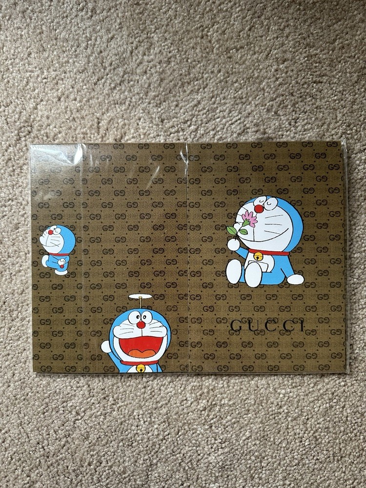 Gucci Doraemon 3 Piece Note Pads