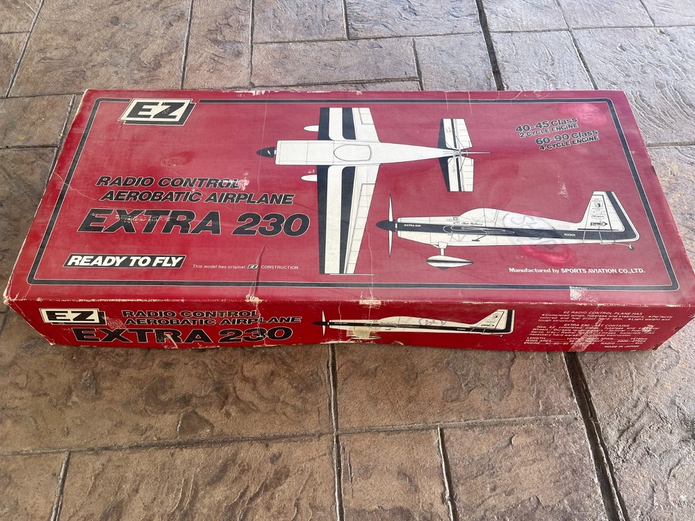 E-Z Models The EXTRA 230 R/C Model Airplane Kit