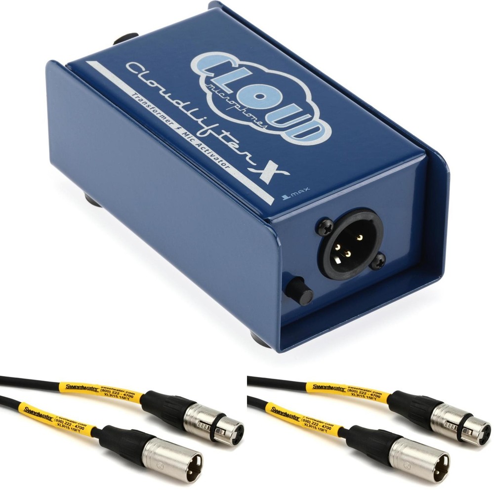 Cloud Microphones Cloudlifter CL-X Microphone Preamplifier Cable Bundle