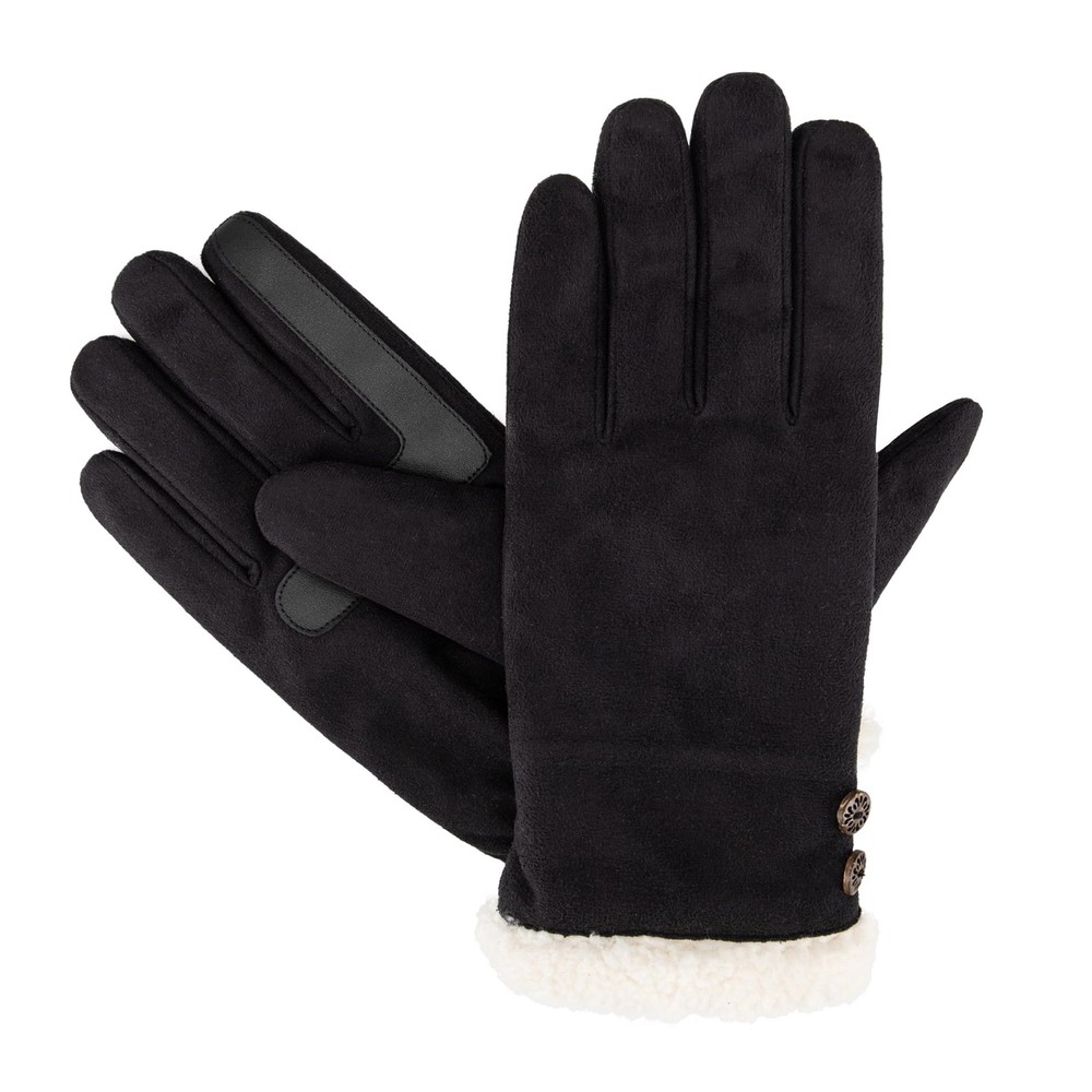 Womens Recycled Microsuede Glove with SmartDri Technology Small/Medium