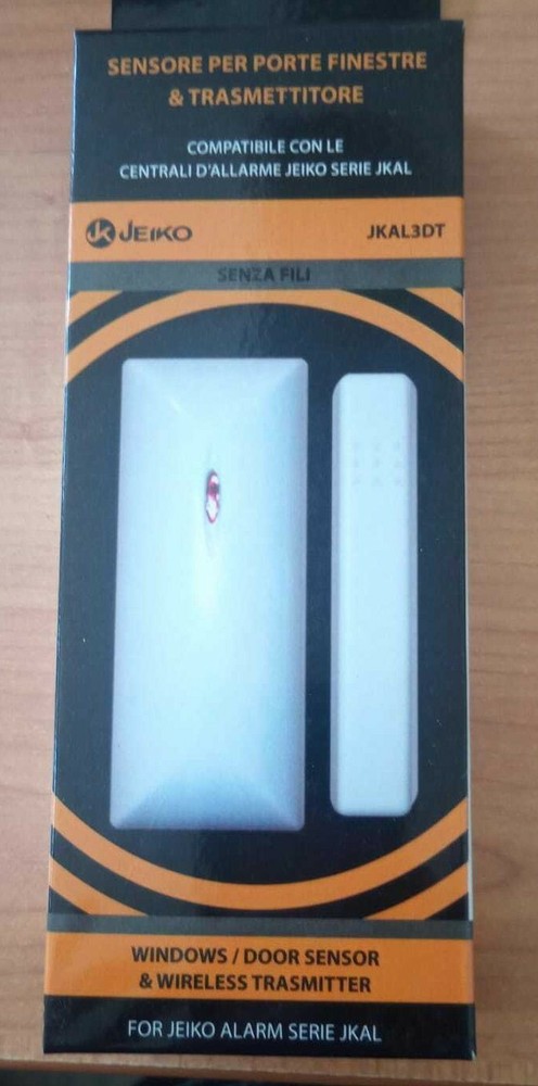 JEIKO JKAL3DT WIRELESS WINDOW DOOR SENSOR AND TRANSMITTER