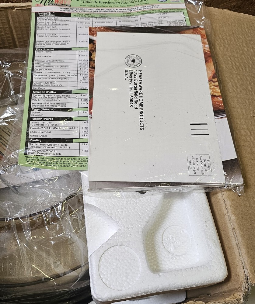 NuWave Pro Infrared Oven Model 20371 Open Box Verification Only Unused