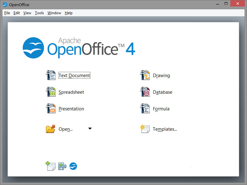 OpenOffice 4.1.13 Windows / Mac / Linux DVD Office Suite