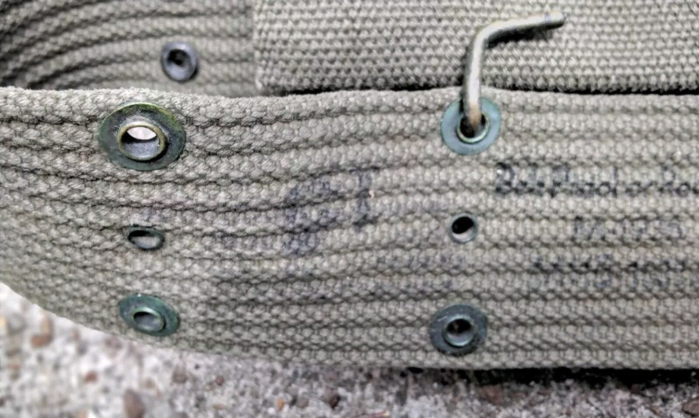 World War 2 Military Web Belt
