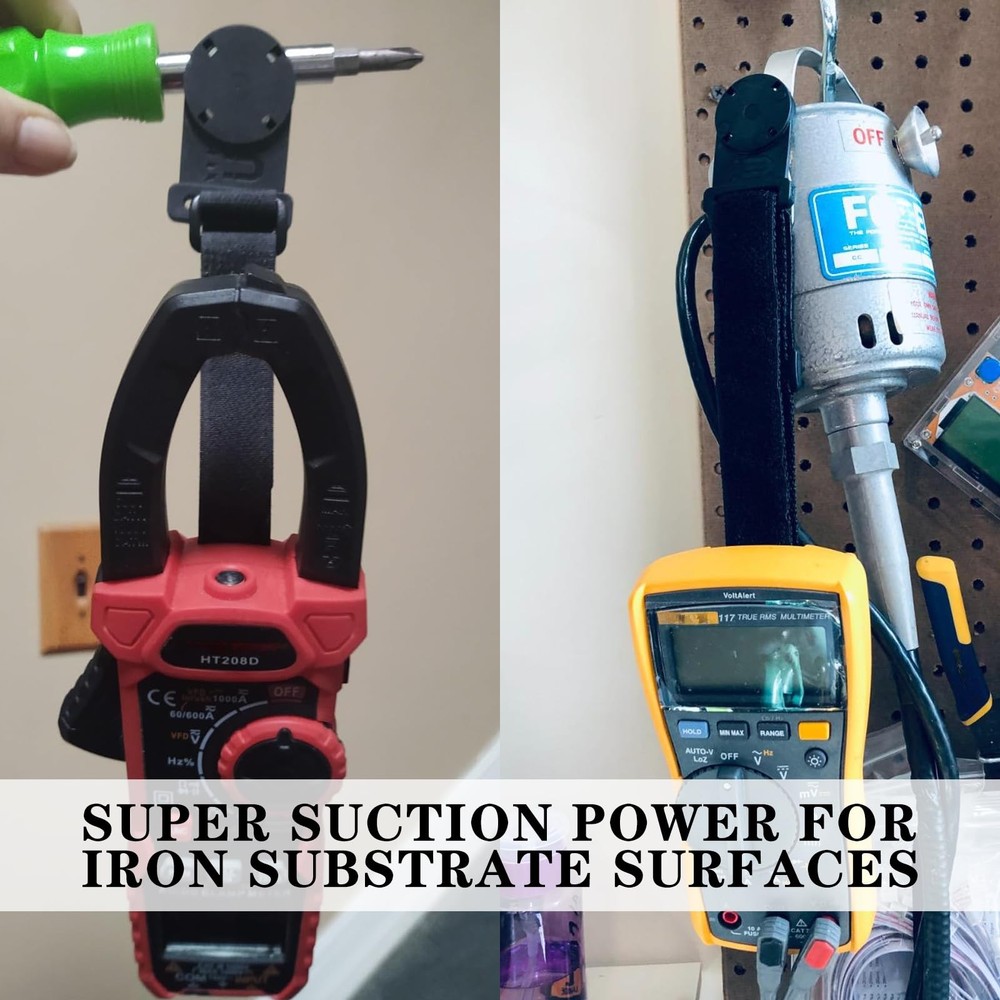 Multimeter Magnetic Hanging Strap,Multifunctional Strap Kit black