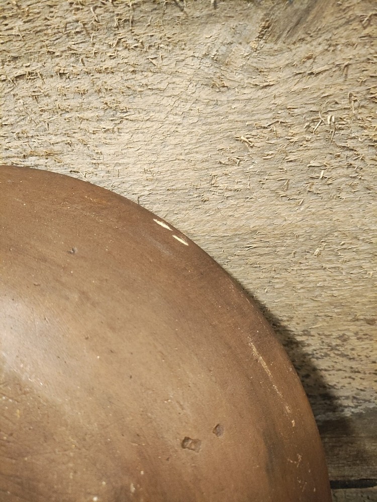Antique Redware Plate