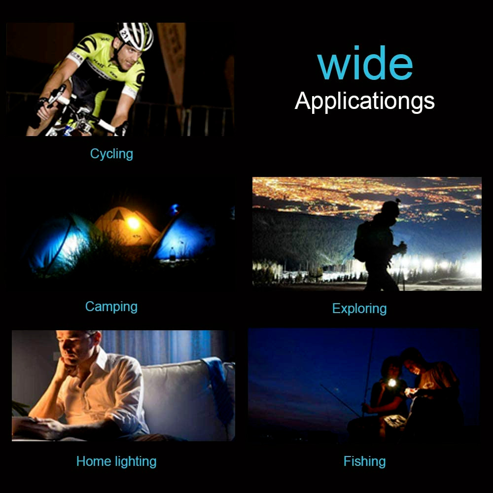 Rechargeable LED COB Work Light Mechanic Flashlight Lamp Bright