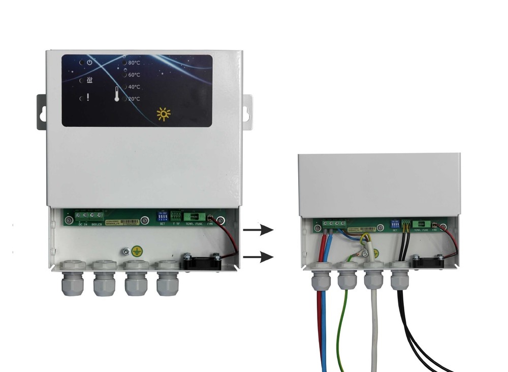 2KW Off-grid Stand Alone PV Photovoltaic Solar Hot Water Heating Heater