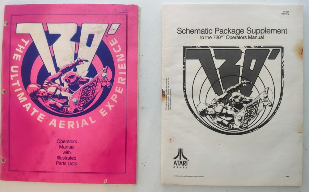 ATARI 720 manual with schematics